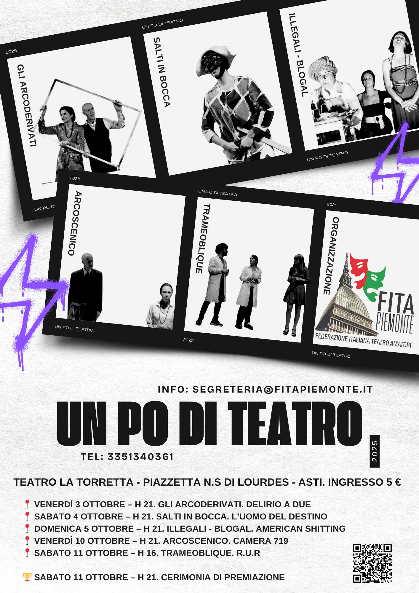 Un PO di Teatro 2025 la finale - TrameOblique 11 ottobre 2025
